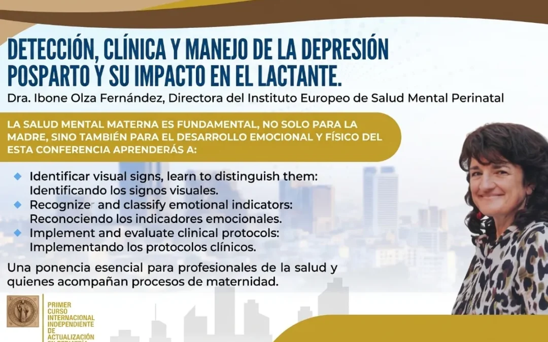Manejo de la depresión posparto y su impacto en el lactante