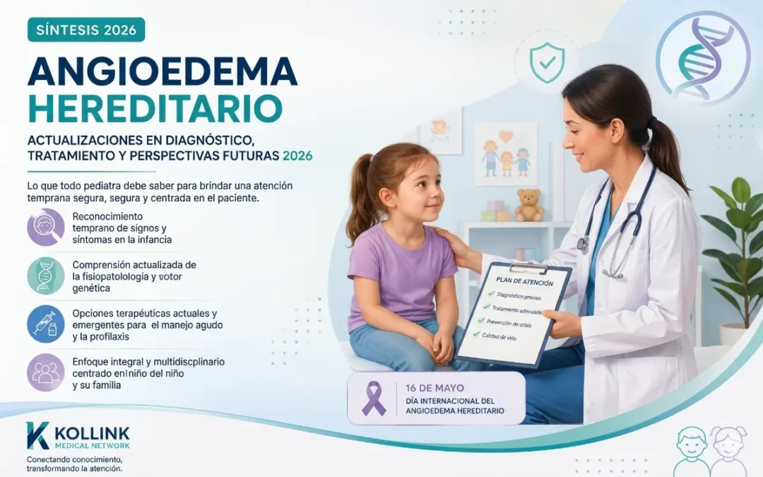 Angiodema hereditario: Actualizaciones en diagnóstico, tratamiento y perspectivas futuras