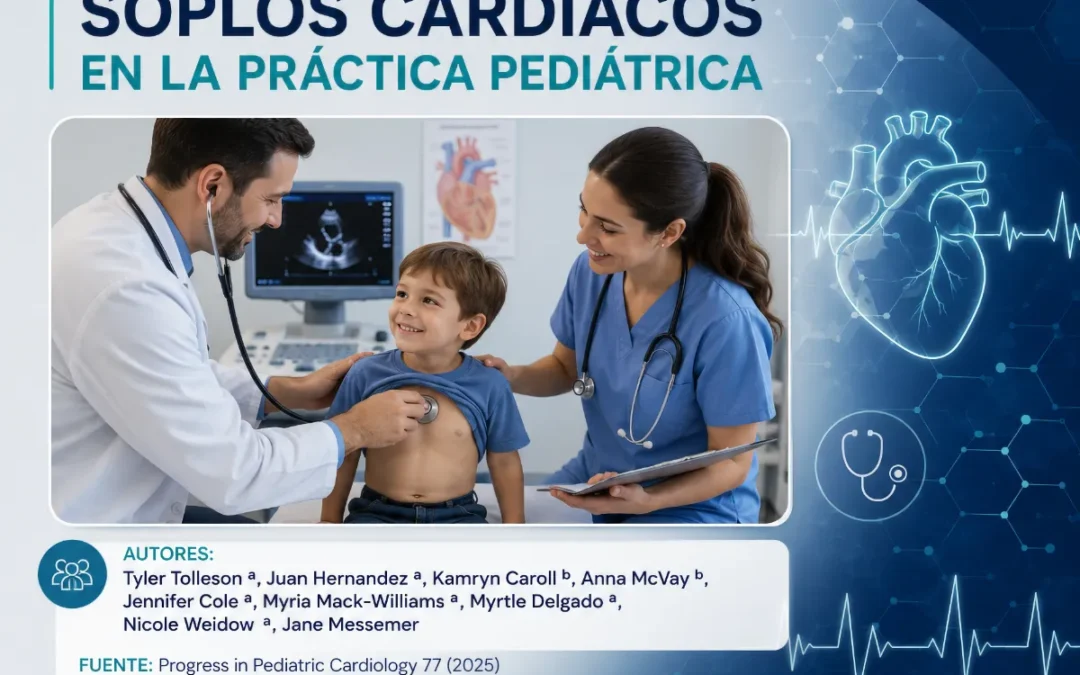 Evaluación y manejo de soplos cardiacos en niños